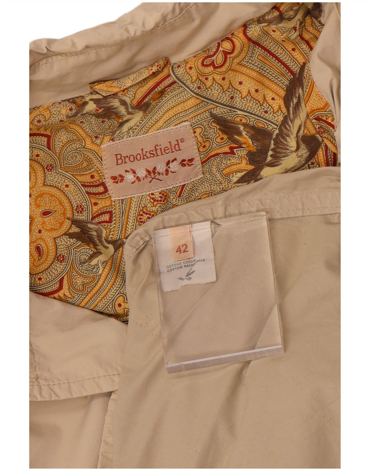 BROOKSFIELD Γυναικείο Μπουφάν Windbreaker IT 42 Βαμβακερό μεσαίο μπεζ