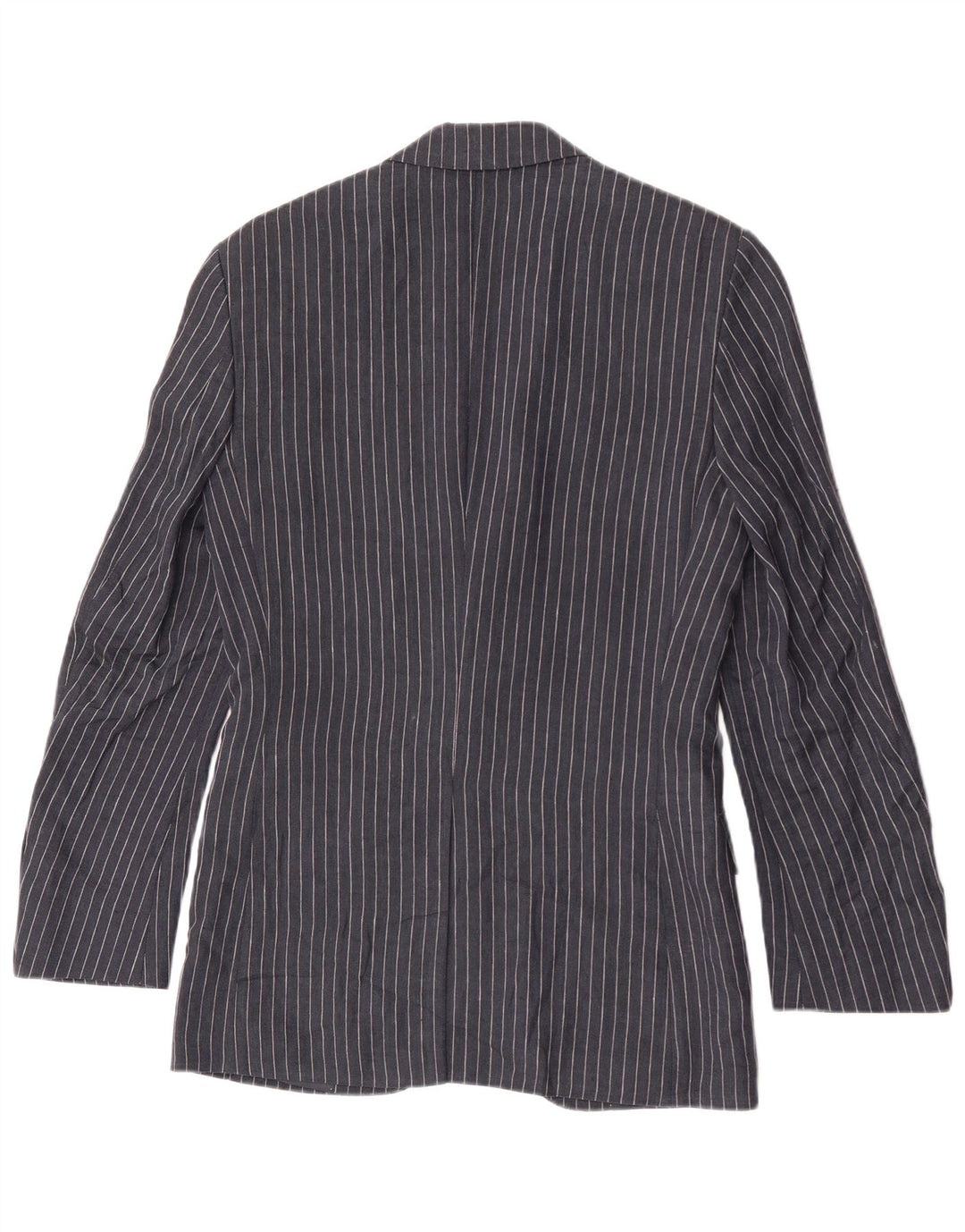Marks & Spencer Ανδρικό σακάκι 2 κουμπιών UK 34 XS Navy Blue Pinstripe