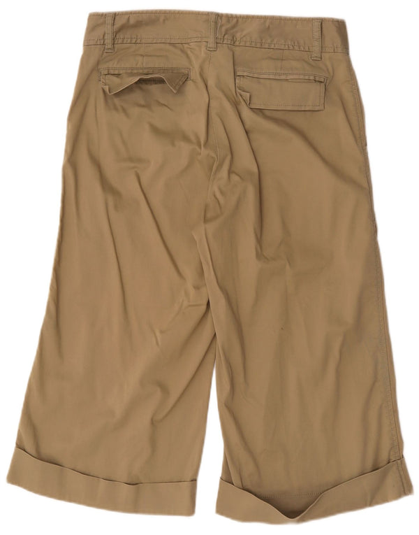 Gap Γυναικείο ψηλόμεσο παντελόνι Capri US 8 Medium W32 L19 Μπεζ βαμβακερό