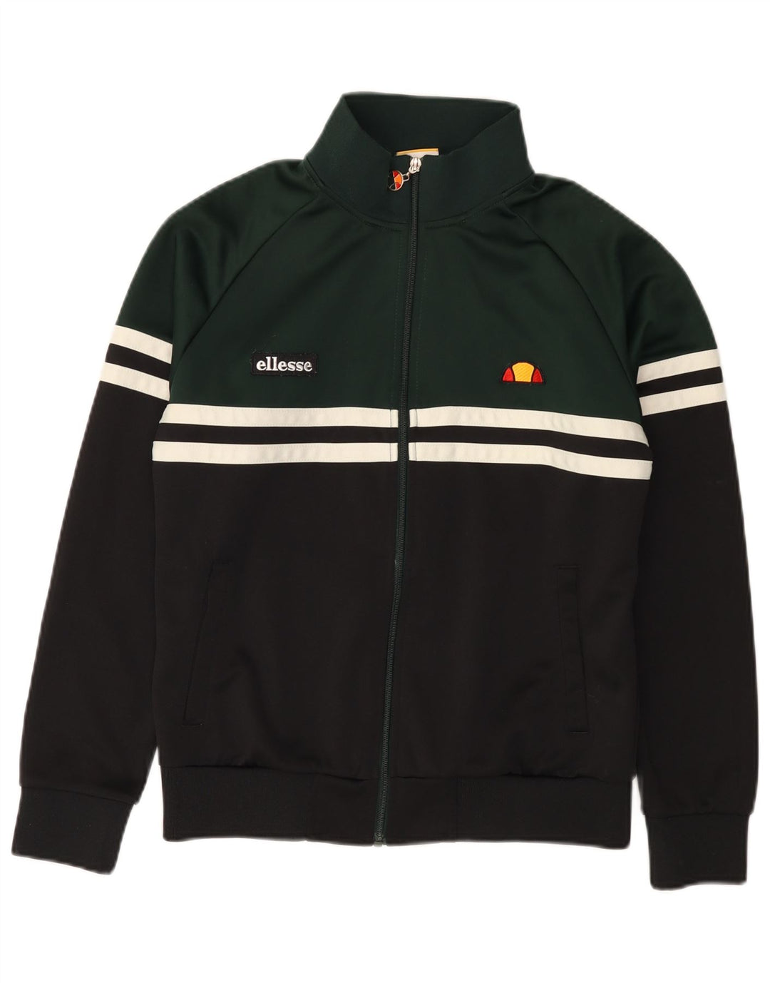 Ανδρική φόρμα Ellesse Heritage Top Jacket Small Black Colourblock
