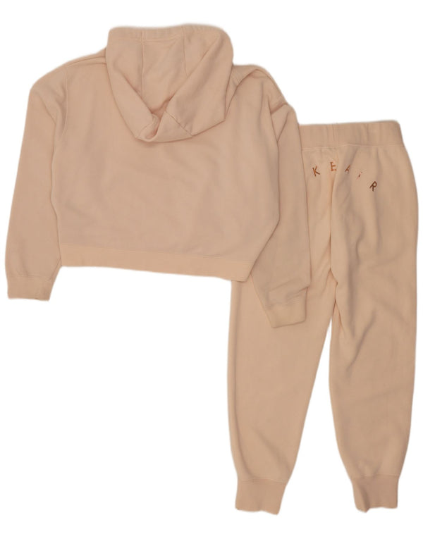 Nike Womens Hooded Relaxed Fit Full Tracksuit UK 10 Small Pink Sports