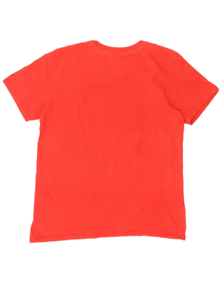 Ανδρικό T-Shirt Nike με γραφικό αθλητικό κόψιμο, μεσαίο κόκκινο