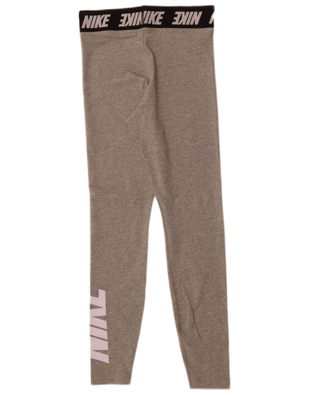 Γυναικεία γραφικά κολάν Nike UK 10 μικρά γκρι βαμβακερά