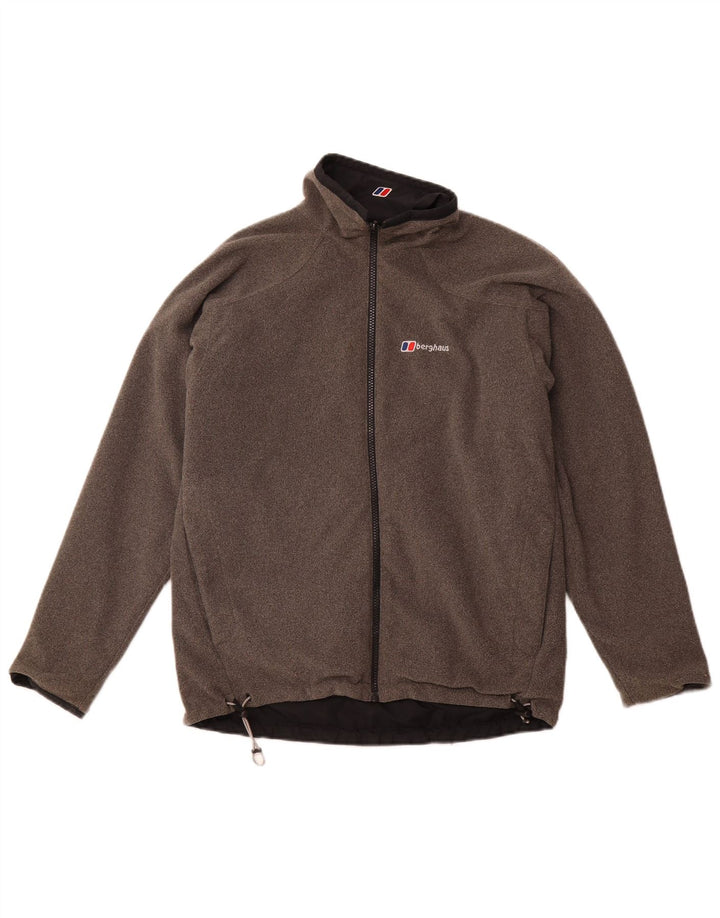 BERGHAUS Γυναικείο αναστρέψιμο μπουφάν UK 12 Μεσαίο Μαύρο Πολυεστέρας