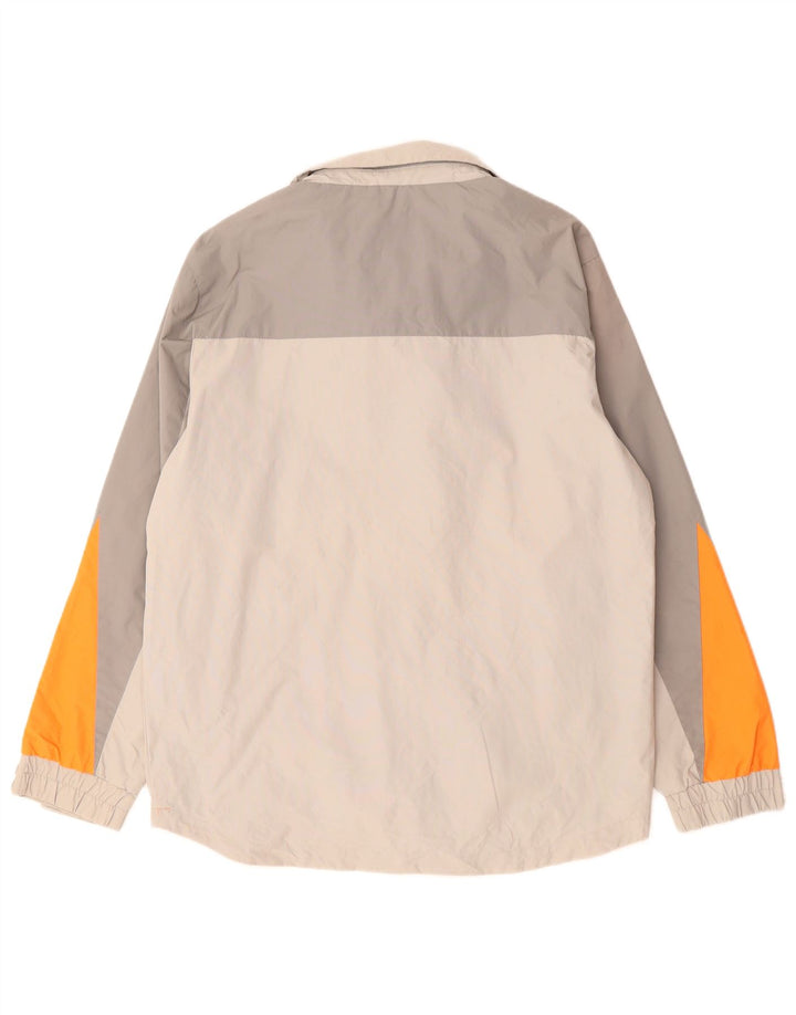 Ανδρικό τζάκετ Slam Windbreaker UK 36 Small Grey Colourblock Polyamide