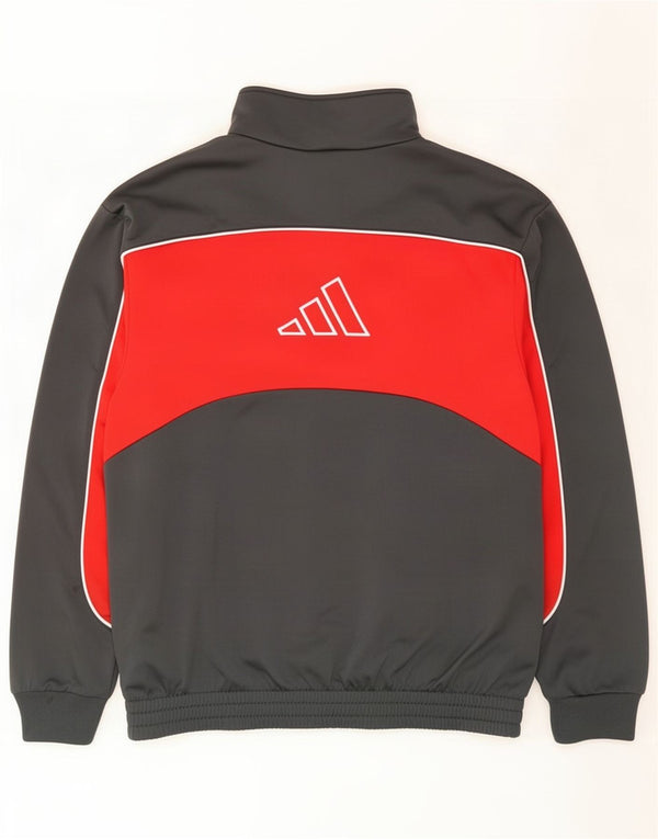 Ανδρική φόρμα γυμναστικής Adidas Top Jacket UK 36/38 Small Grey Colourblock