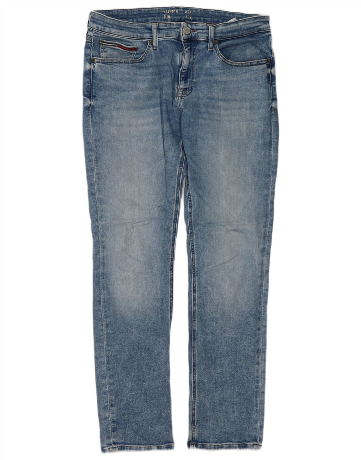 Tommy Hilfiger Ανδρικά Scanton Slim Jeans W34 L32 Blue