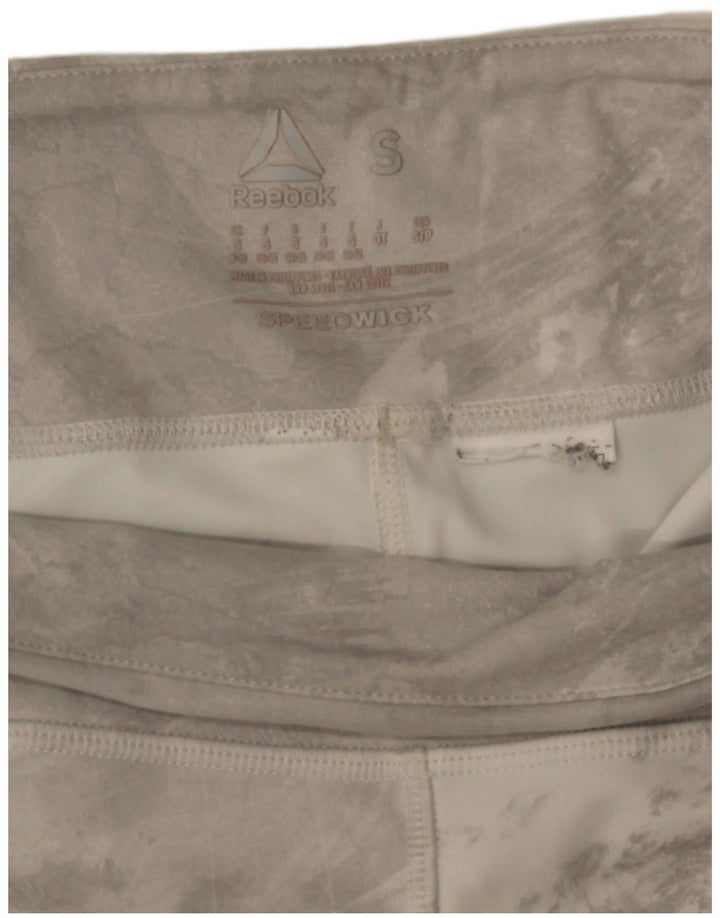 Reebok Γυναικεία Κολάν UK 8/10 Small Grey Tie Dye