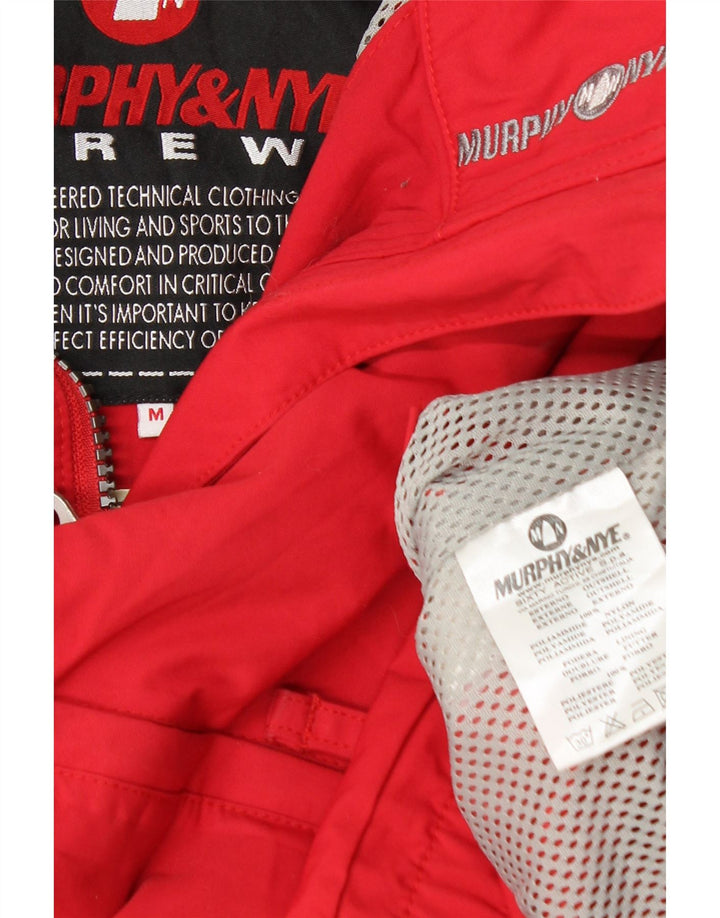 Murphy & Nye Γυναικείο μπουφάν βροχής UK 14 Medium Red Polyamide