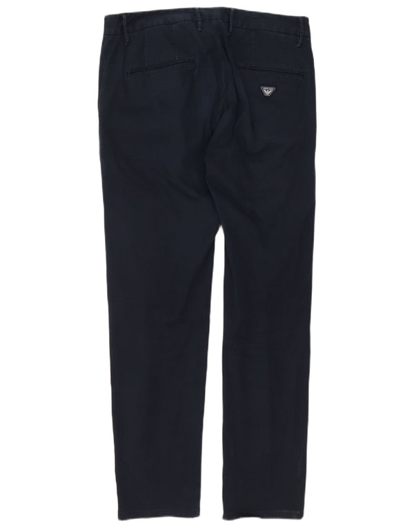 Armani Ανδρικό παντελόνι Chino IT 48 Medium W32 L30 Navy Blue Cotton