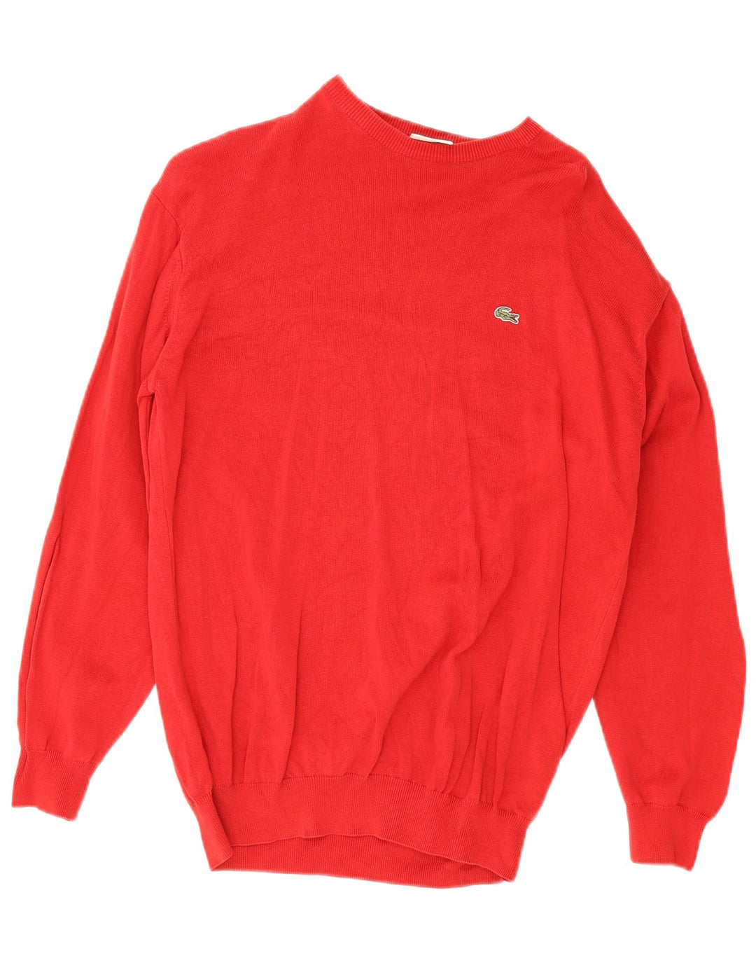 Ανδρικό πουλόβερ Lacoste Crew Neck Jumper Μέγεθος 4 Μεσαίο κόκκινο βαμβακερό