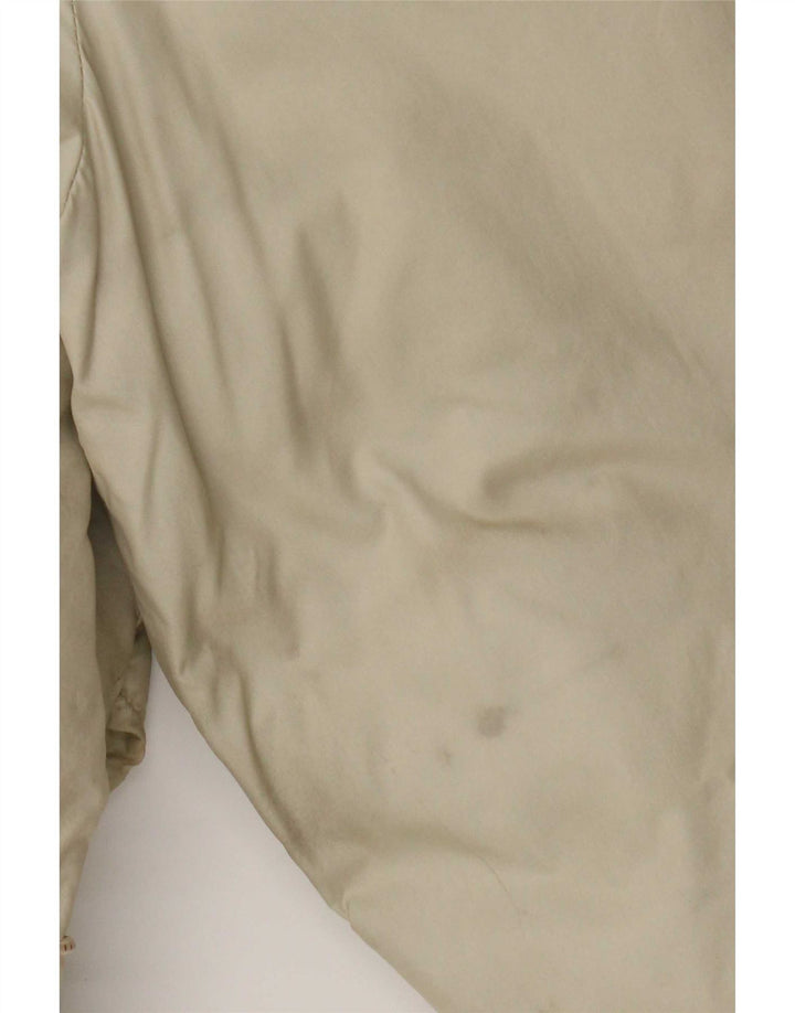 Γυναικείο μπουφάν με κουκούλα Gas UK 14 Large Beige Nylon
