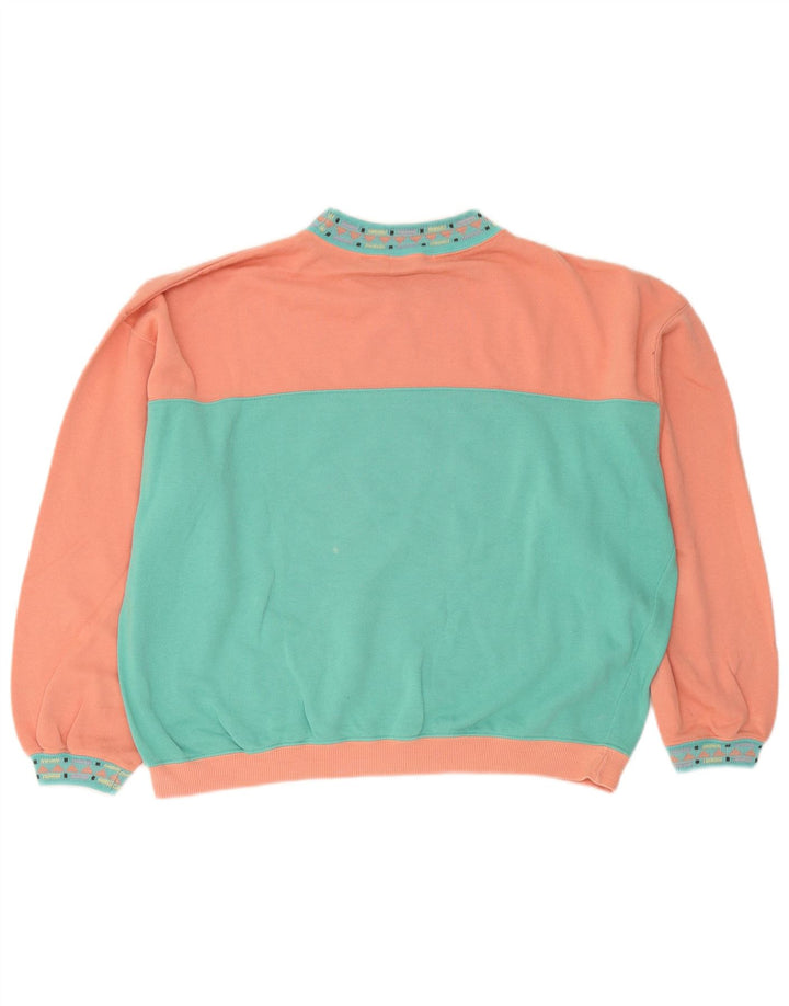 Γυναικείο γραφικό φούτερ Playcrew Jumper UK 16 Large Blue Colourblock