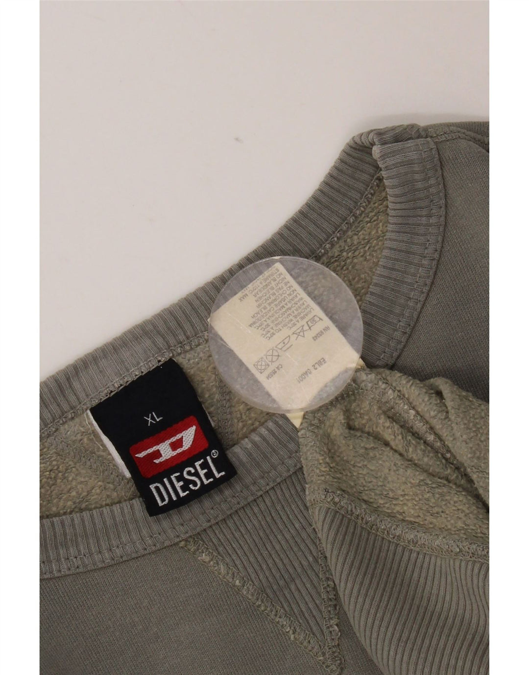 Ανδρικό γραφικό φούτερ Diesel Jumper XL Grey