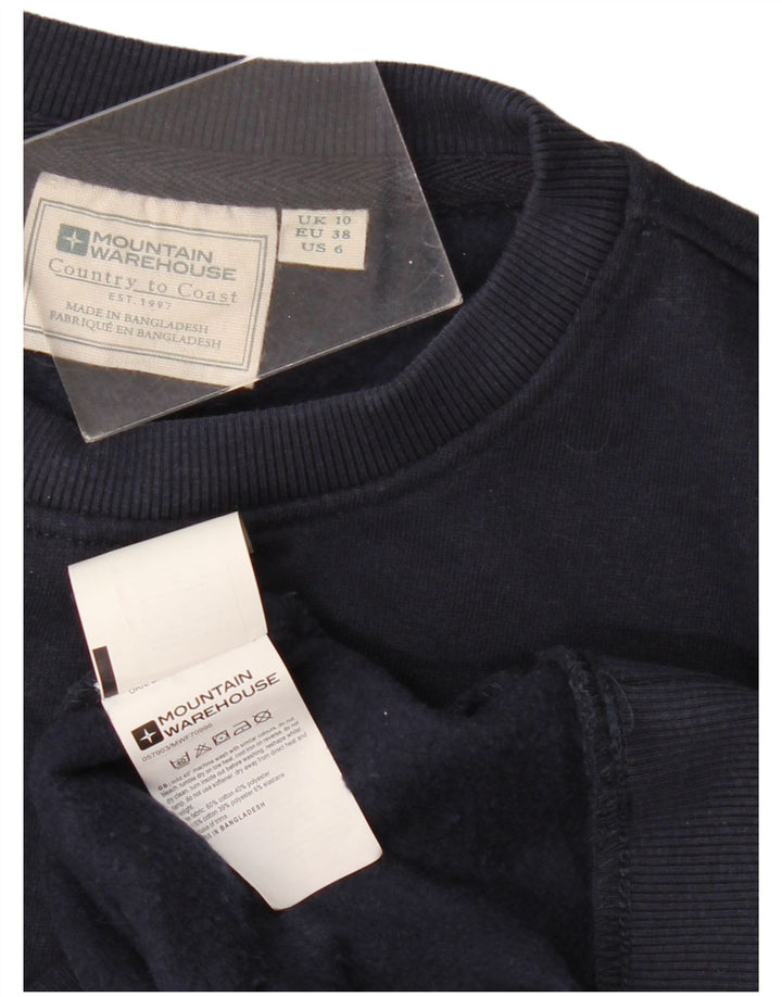 Mountain Warehouse Γυναικείο Φούτερ μεγάλου μεγέθους Jumper UK 10 Small Navy Blue
