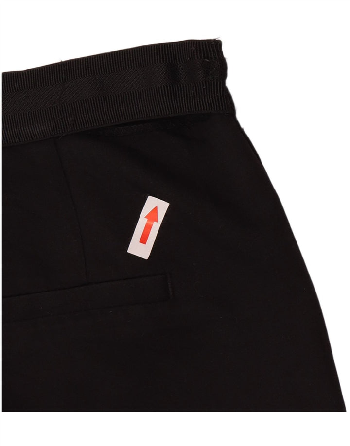 Zara Γυναικείο Slim παντελόνι Chino Medium W28 L26 Μαύρο βαμβακερό