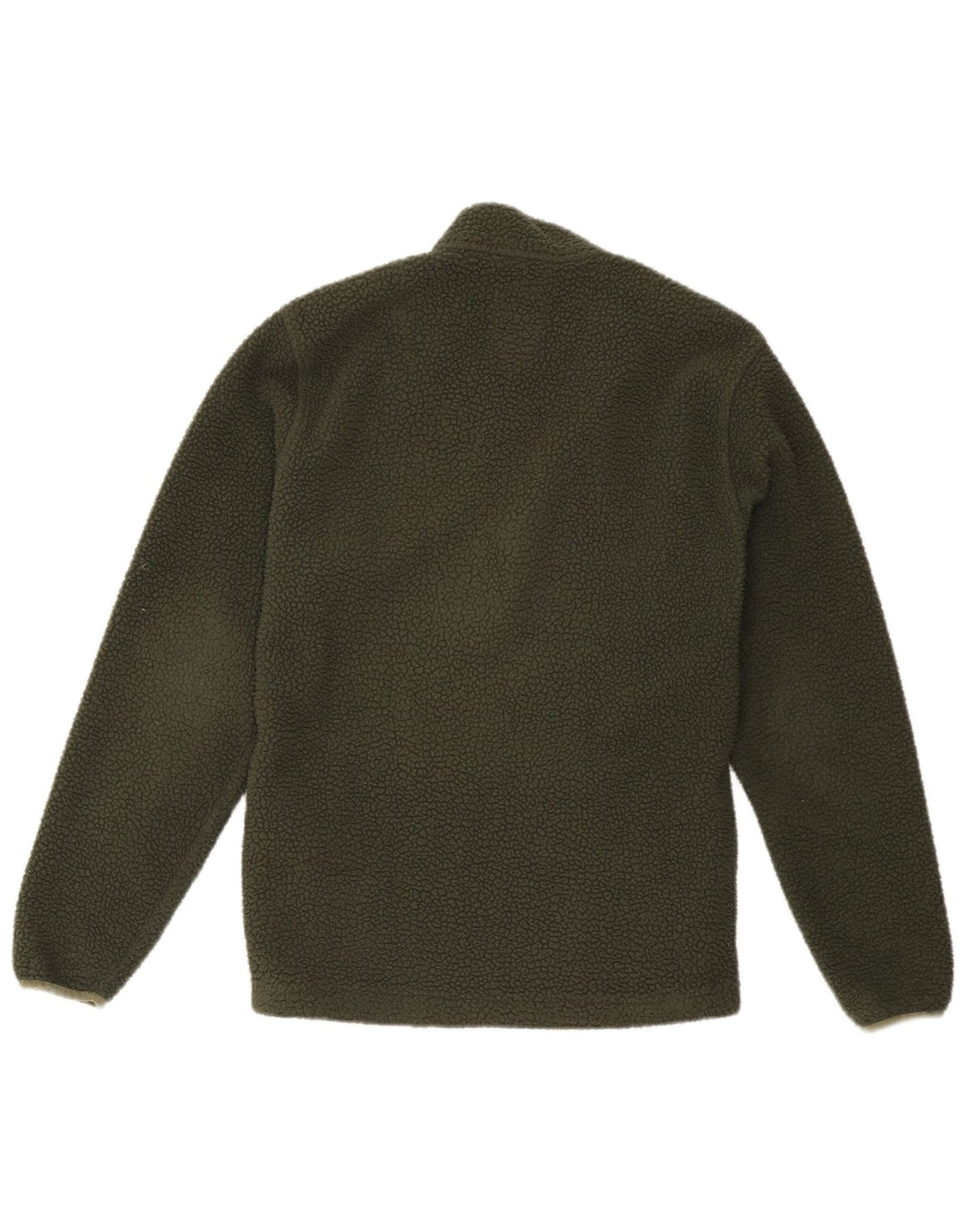 Ανδρικό Timberland με φερμουάρ Fleece Jumper Μικρός πράσινος πολυεστέρας
