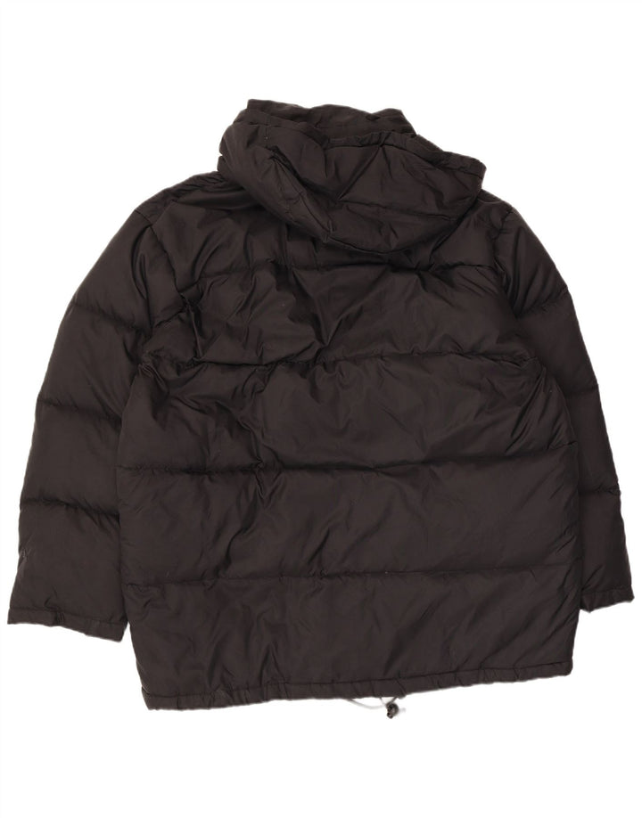Champion Ανδρικό μπουφάν με κουκούλα UK 38 Medium Black Nylon