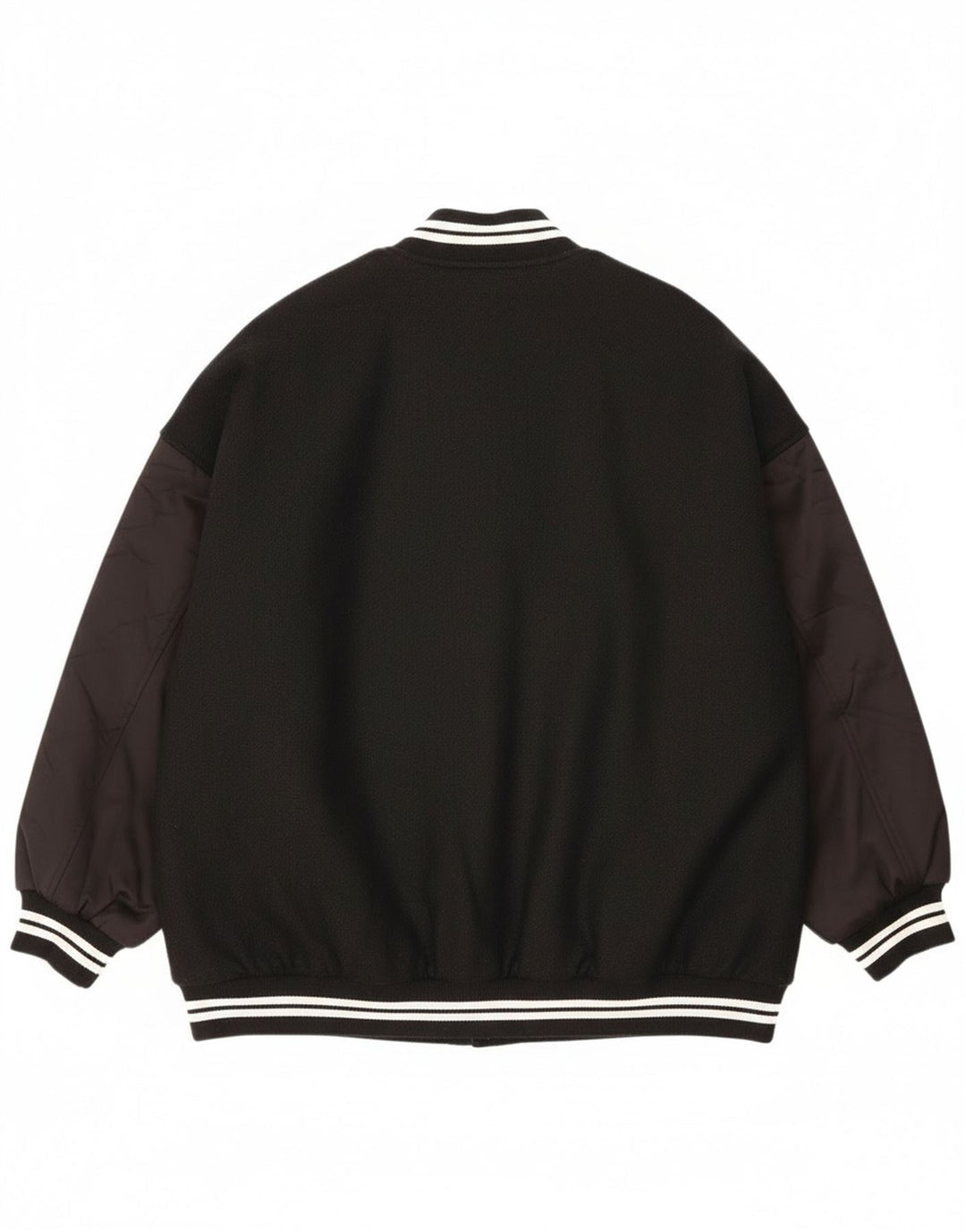 Zara Γυναικείο Μπουφάν Varsity UK 10 Small Black Colourblock