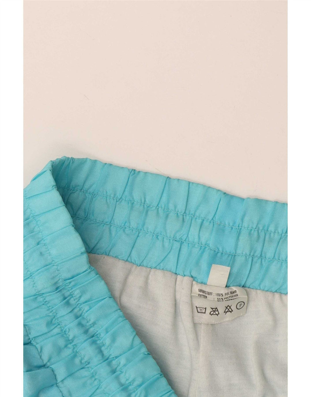 Vintage γυναικεία αθλητική φόρμα παντελόνι 2XL Blue Colourblock Polyamide