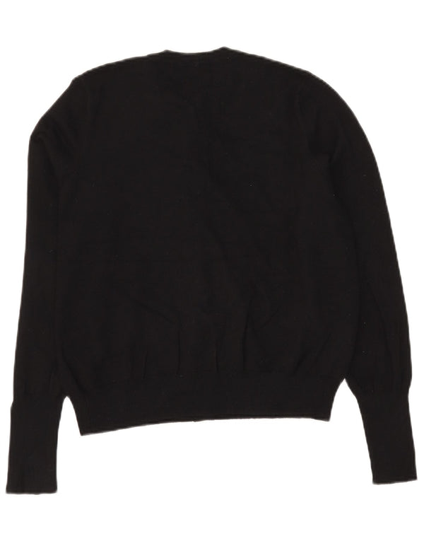 Marks & Spencer Γυναικεία ζακέτα Crop UK 14 μεγάλη μαύρη βισκόζη