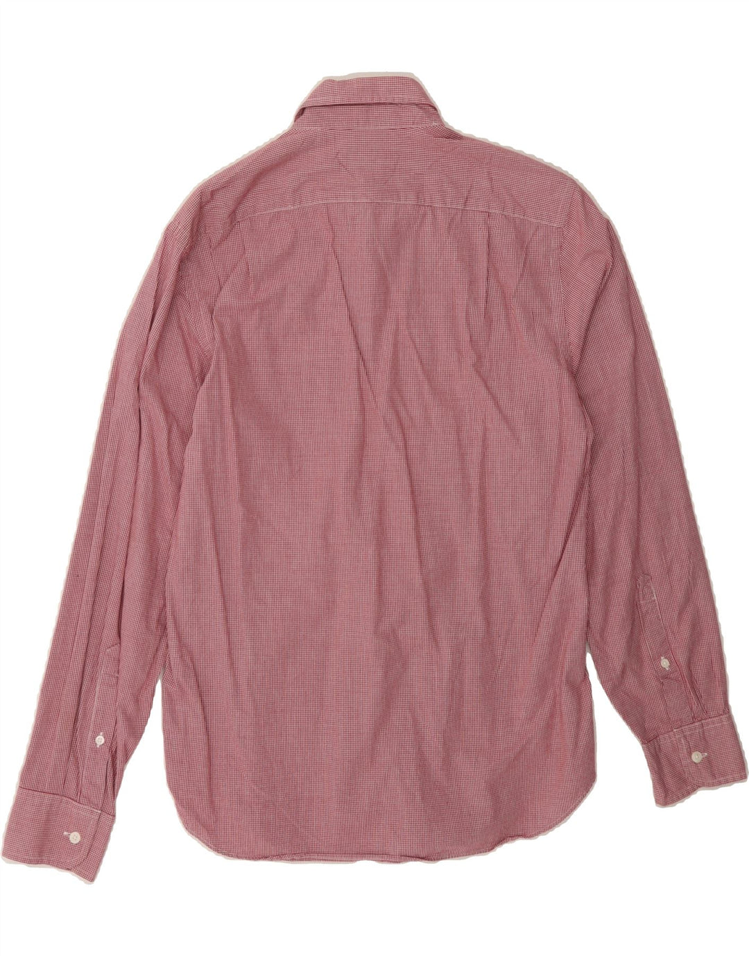J. CREW Mens Shirt Small Red Gingham Cotton Vintage J. Crew and Second-Hand J. Crew from Messina Hembry 
