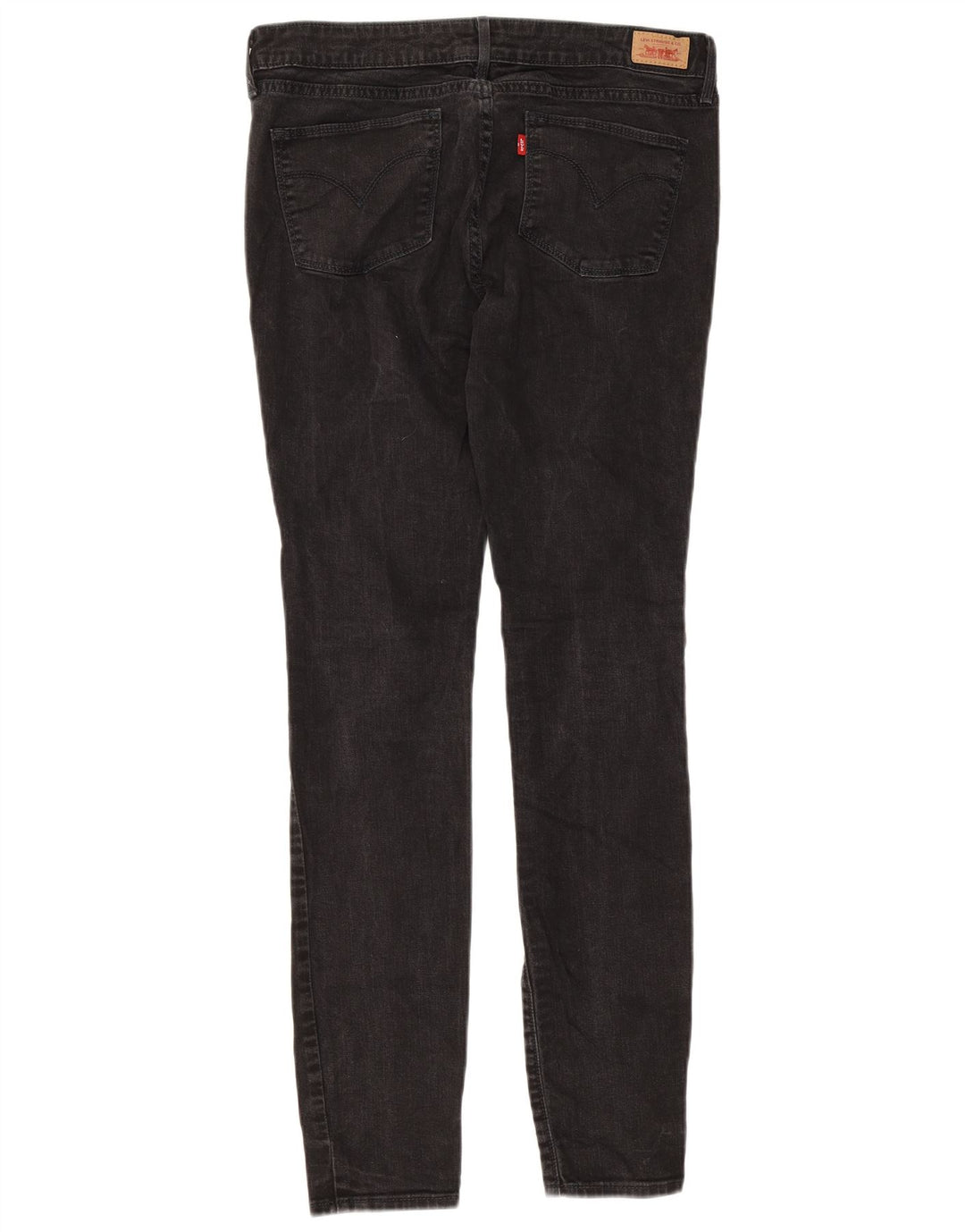 Γυναικείο Skinny Jeans Levi's W30 L32 Μαύρο βαμβακερό