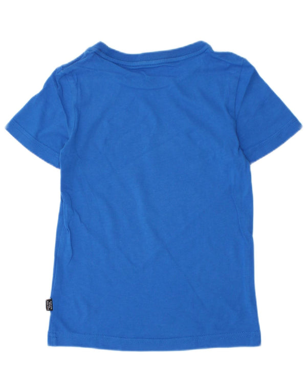 Puma Boys Graphic T-Shirt Top 3-4 Years Blue