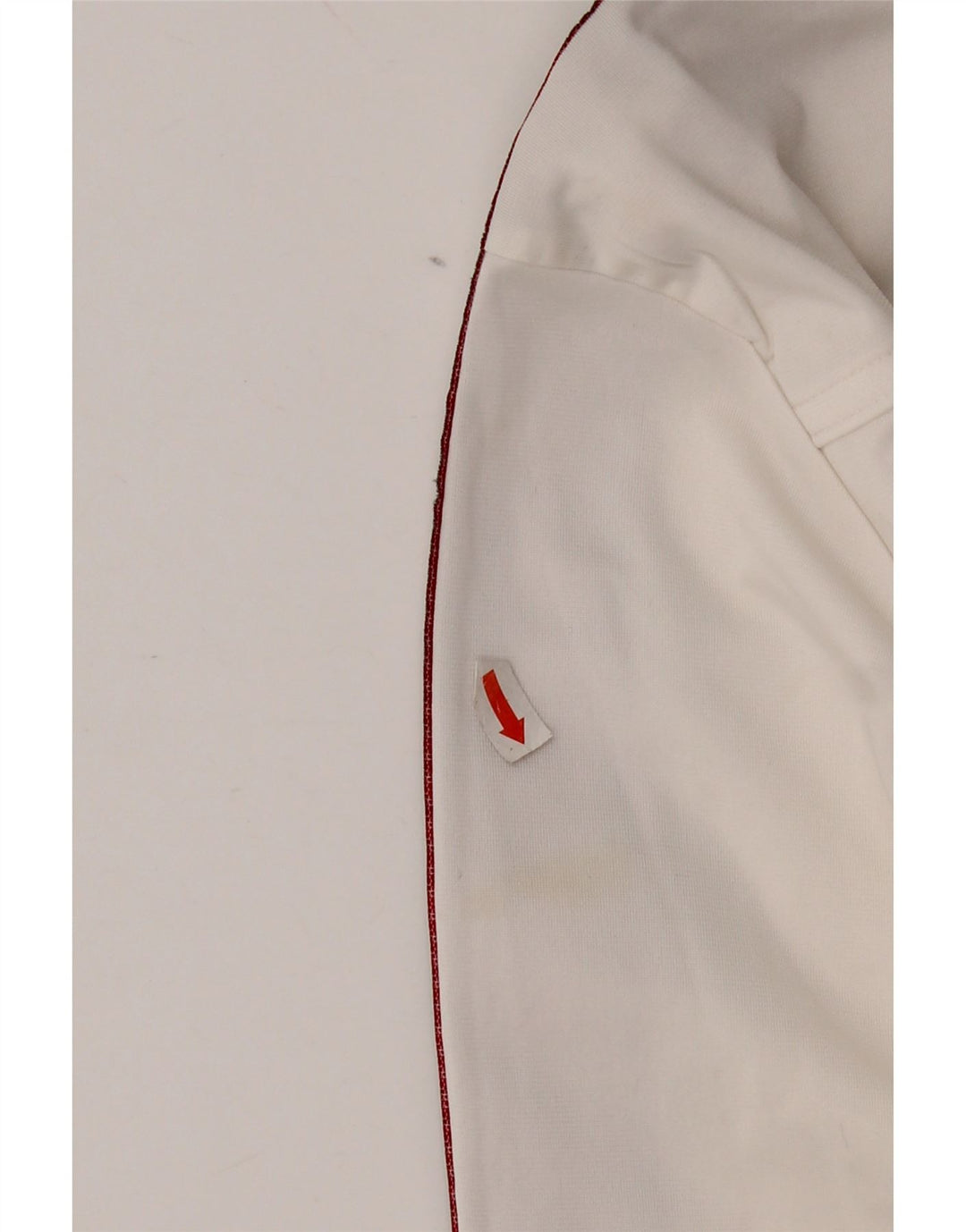 Champion Γυναικεία αθλητική φόρμα γραφικών Top Jacket UK 10 Small White Polyester