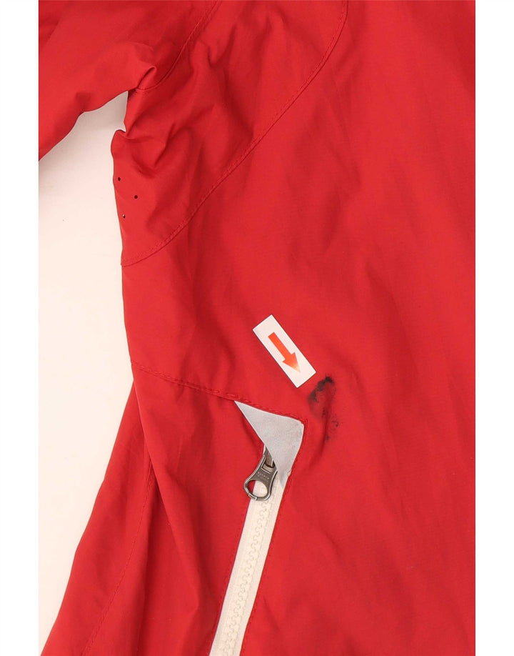Slam γυναικείο μπουφάν βροχής UK 14 Medium Red Nylon