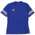 Ανδρικό T-Shirt Climalite Adidas Top Medium Blue Polyester