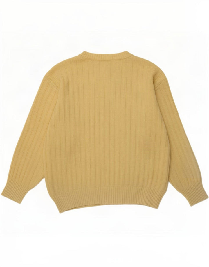 Canda Mens Crew Neck Jumper πουλόβερ Μεσαίο Κίτρινο