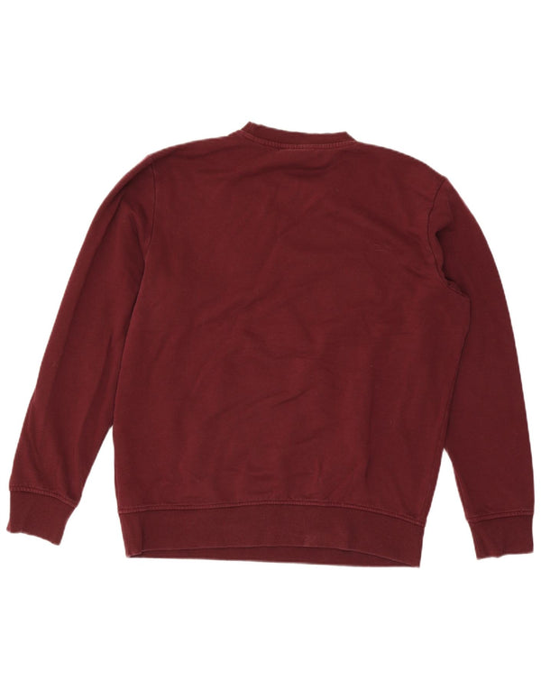 Ανδρικό γραφικό φούτερ Jack & Jones Jumper XL Maroon Cotton