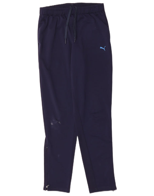 Puma Boys αθλητική φόρμα παντελόνι 13-14 ετών Navy Blue Polyester
