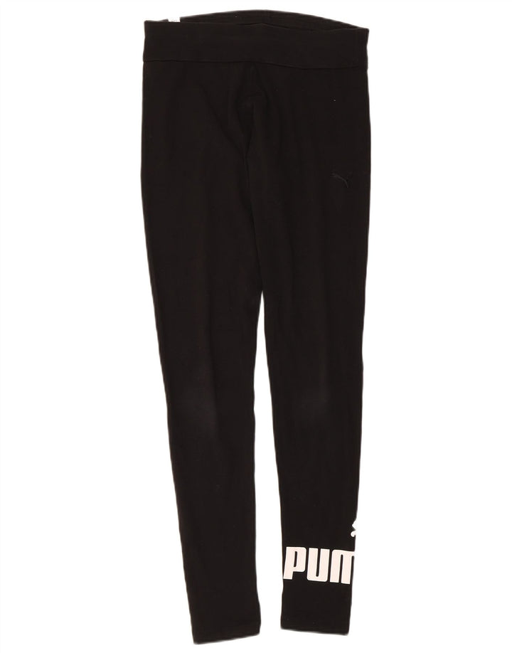 Γυναικεία γραφικά κολάν Puma UK 12 μεσαίο μαύρο βαμβακερό