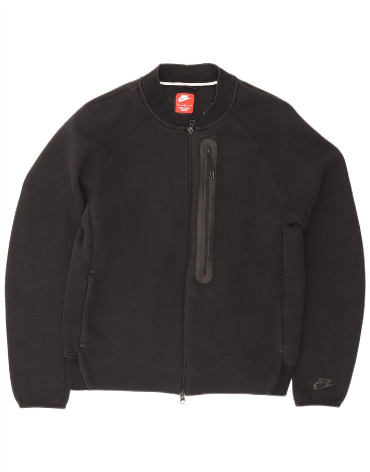 Ανδρική φόρμα Nike Μπουφάν μεσαίο μαύρο βαμβακερό