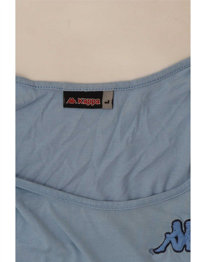Ανδρικό γραφικό γιλέκο Kappa Top Large Blue Colourblock