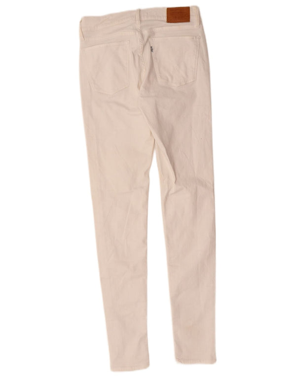Levi's Womens 710 Super Skinny Jeans W27 L29 Λευκό