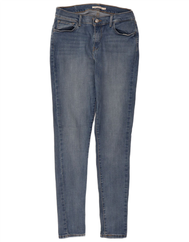 LEVI'S Γυναικείο 710 Super Skinny Jeans W32 L32 Μπλε βαμβακερό