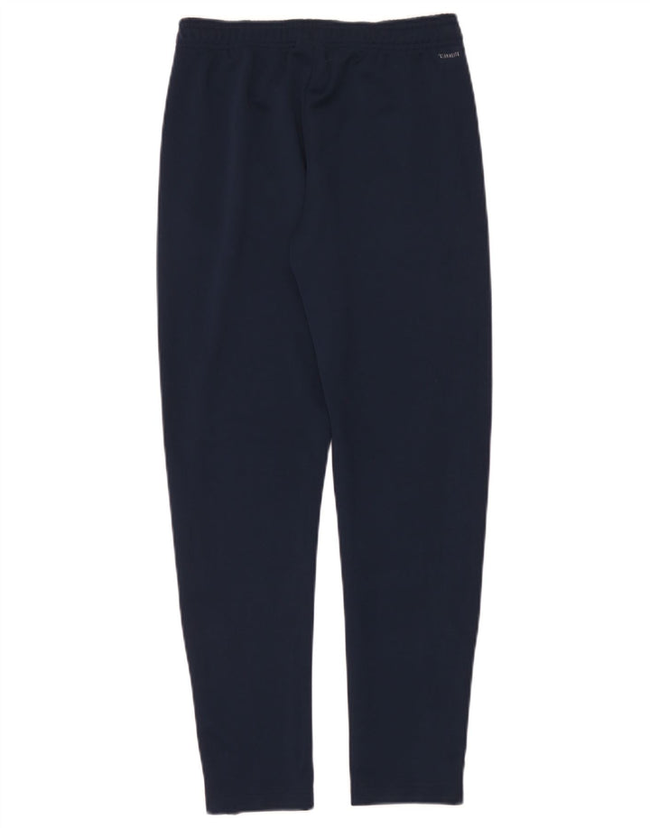 Παντελόνι αθλητικής φόρμας Adidas Boys Climalite 11-12 ετών Navy Blue Polyester