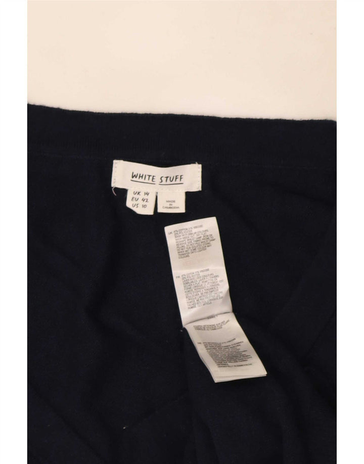 Γυναικεία ζακέτα White Stuff UK 14 Large Navy Blue Colourblock