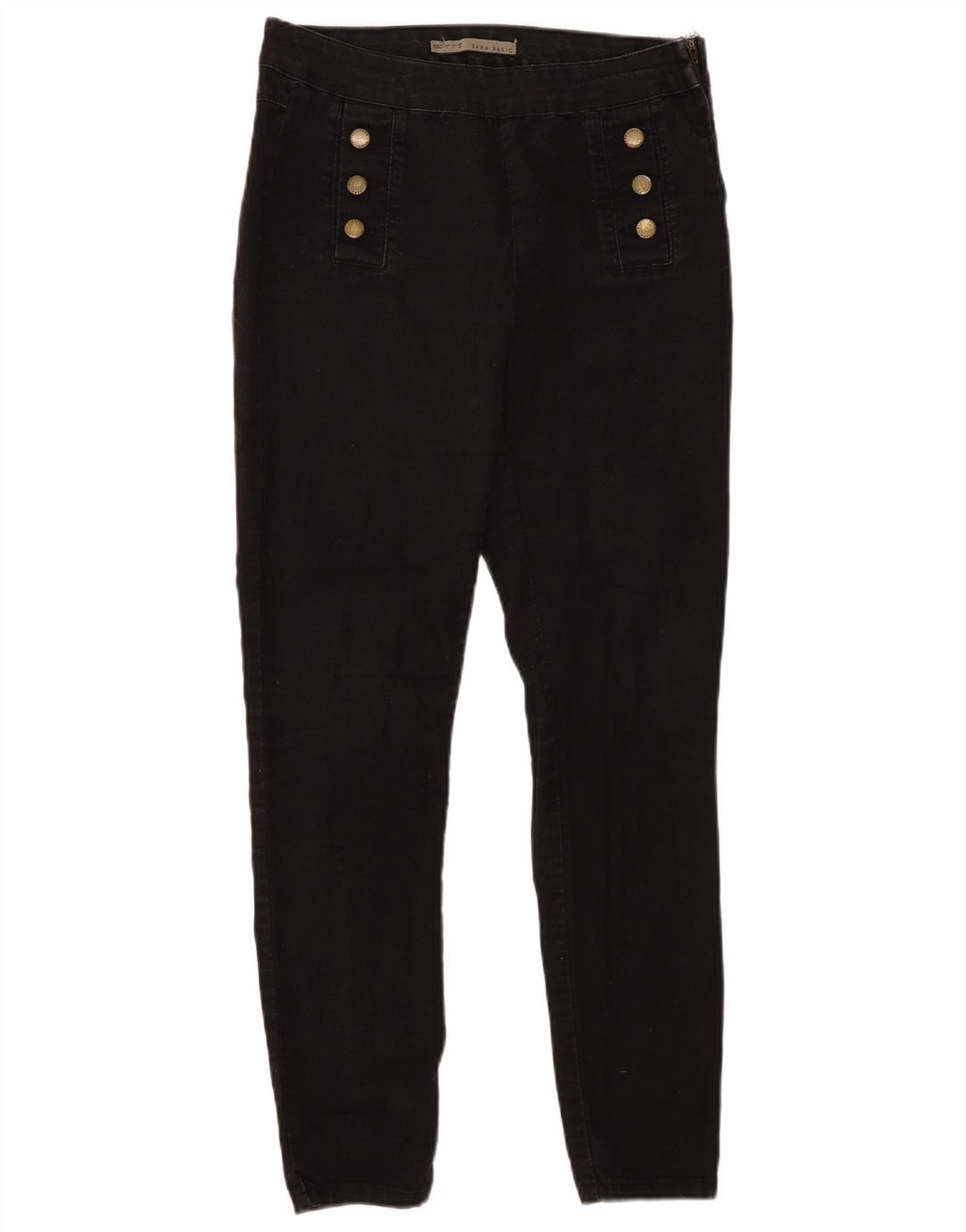 Zara Γυναικείο Jegging Τζιν μεγάλο W30 L29 Μαύρο βαμβακερό