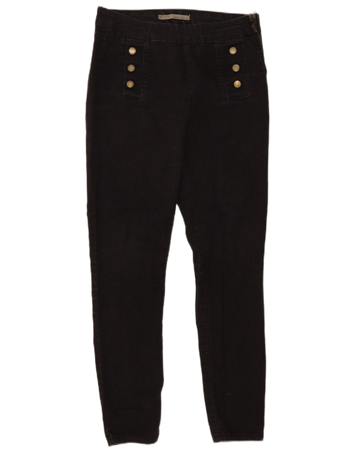 Zara Γυναικείο Jegging Τζιν μεγάλο W30 L29 Μαύρο βαμβακερό