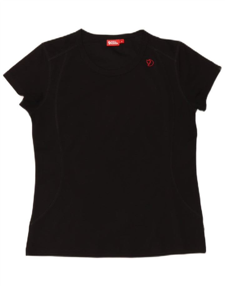 Γυναικείο T-Shirt Fjall Raven Top UK 14 Medium Black Polyester