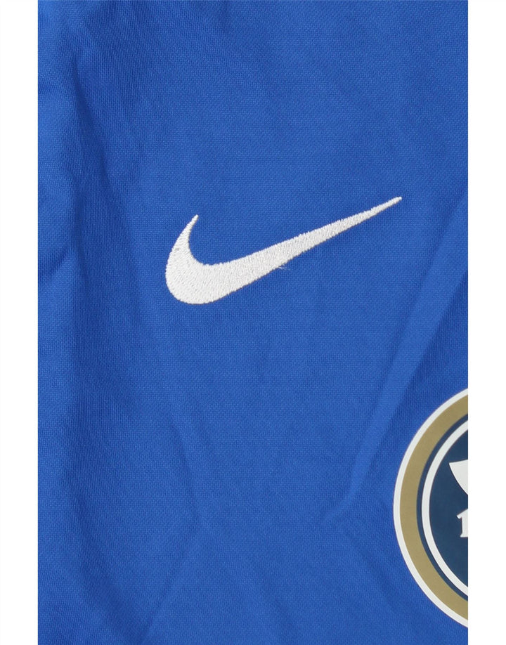 Γραφικό μπλουζάκι NIKE Ανδρικό Dri Fit Top Large Blue Polyester