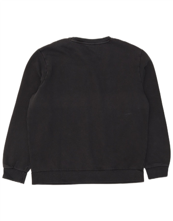 Ανδρικό γραφικό φούτερ Puma Jumper μεγάλο μαύρο βαμβακερό