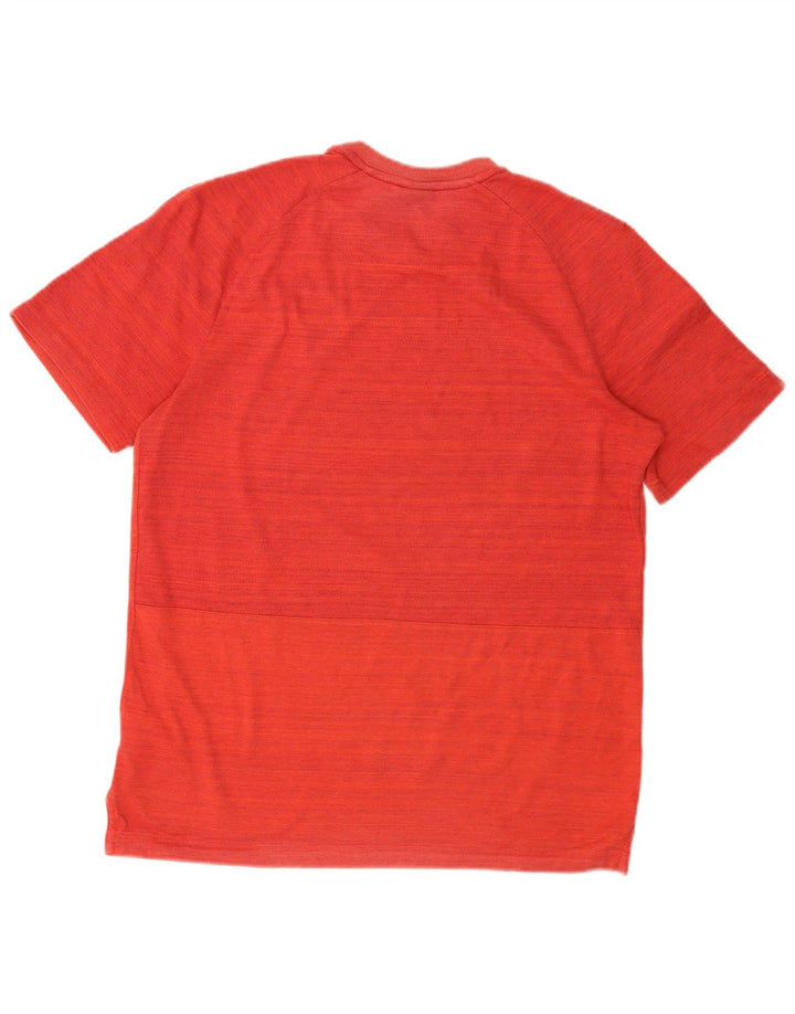 Ανδρικό T-Shirt Nike, Βαμβακερό μεσαίο κόκκινο ριγέ