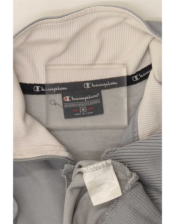 Ανδρική φόρμα Champion Graphic Top Jacket Medium Grey Colourblock