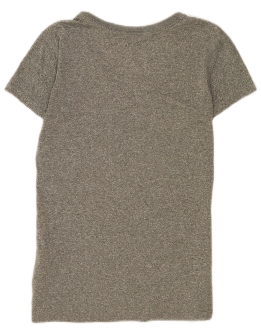 Γυναικείο T-Shirt Nike τοπ UK 10 Small Grey Flecked Polyester
