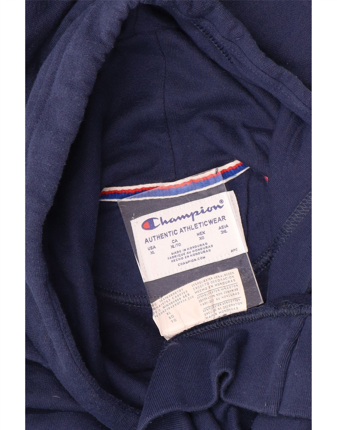 CHAMPION Γυναικείο Hoodie Jumper UK 18 XL Navy Blue Polyester